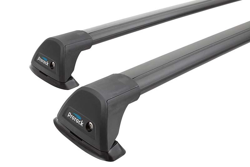 Aero Flush Bar Black And Cm Pair Prorack Nz